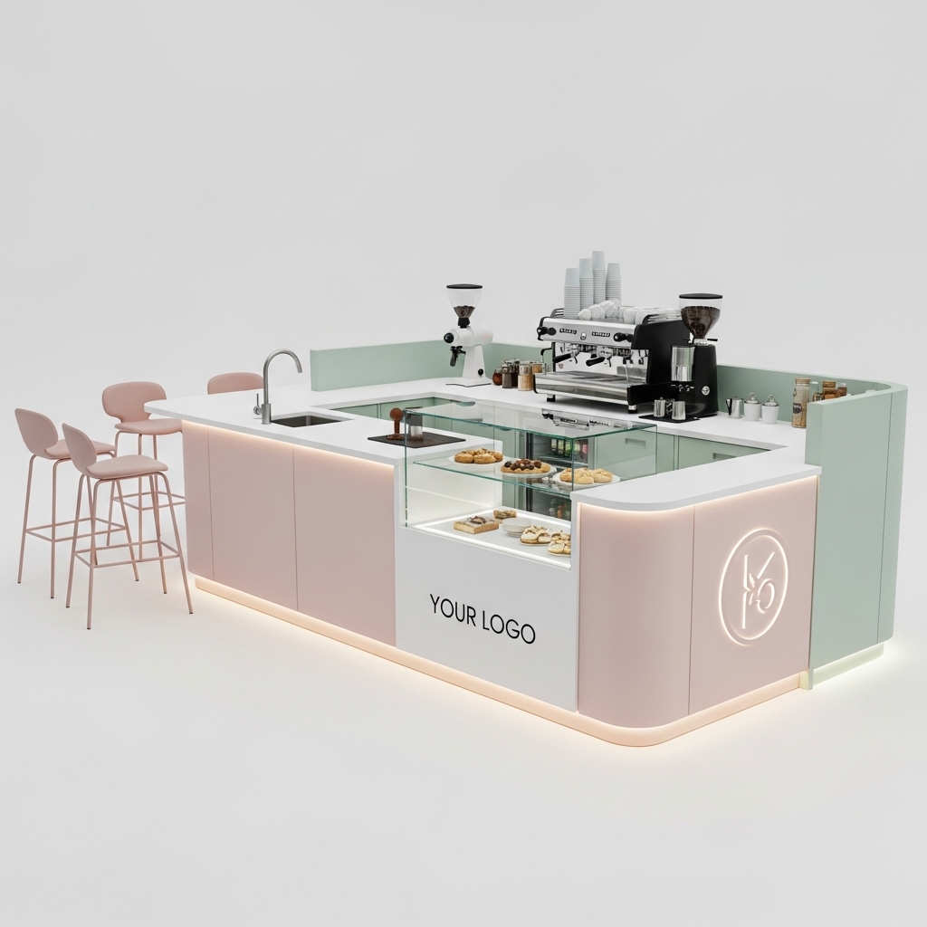 Coffee Kiosk - Pastel Italian