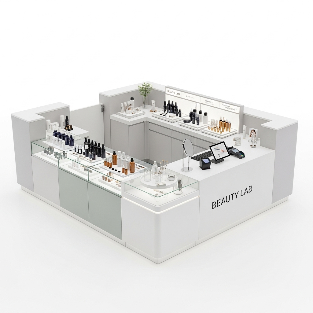Cosmetic Retail Kiosks - Beauty Lab
