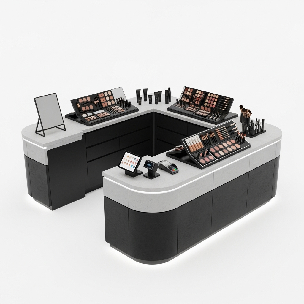 Cosmetic Retail Kiosks - Urban Makeup