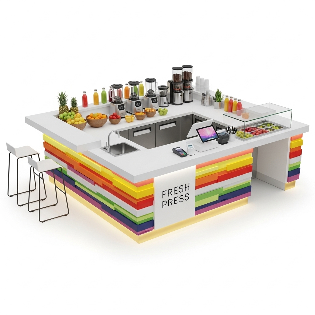 Juice & Smoothie Kiosks - Fresh Press