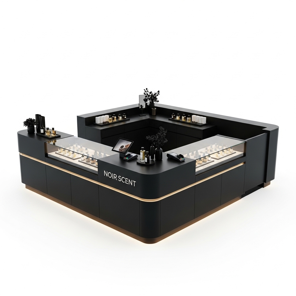 Perfume & Fragrance Kiosks - Noir Scent