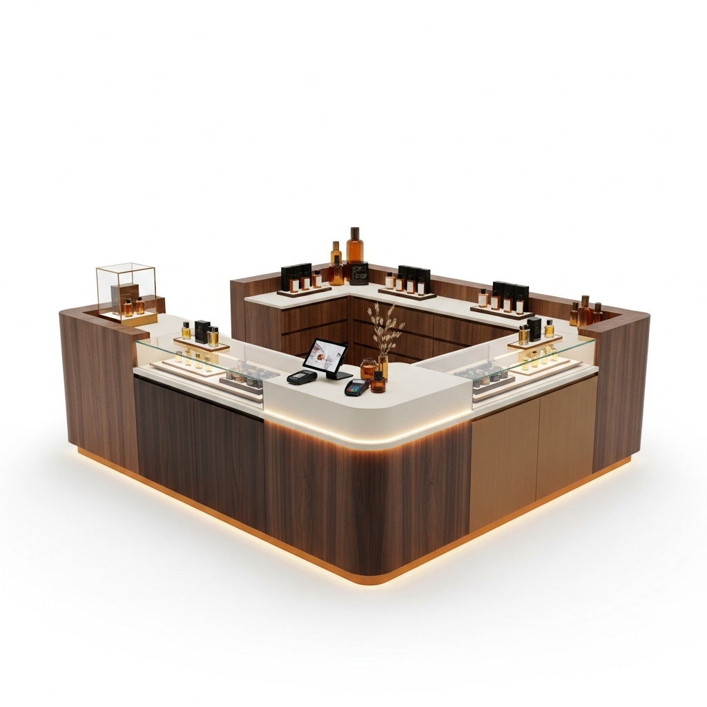 Perfume & Fragrance Kiosks - Oud & Amber